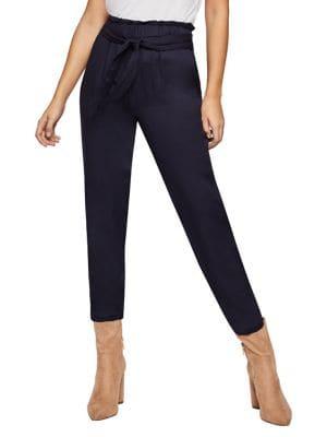 Bcbgeneration Paperbag Waist Ankle Pant