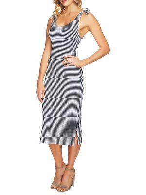 Cece Jardin Striped Dress