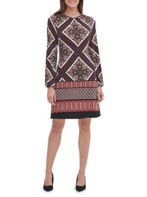 Tommy Hilfiger Bleeker Patchwork Shift Dress