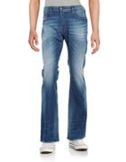 Diesel Zathan 831d Faded Bootcut Jeans