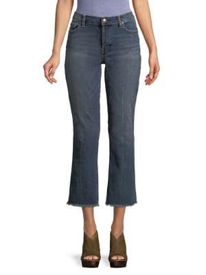 Free People Austin Wide-leg Cropped Jeans