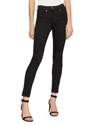 Bcbgmaxazria Vent-hem Skinny Dark Jeans