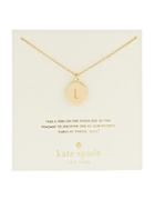 Kate Spade New York L Charm Necklace