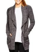 Gaiam Piper Marled Open Front Cardigan