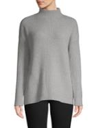 Imnyc Isaac Mizrahi Long-sleeve Mockneck Sweater