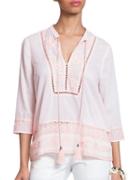 Plenty By Tracy Reese Embroidered Cotton Tunic