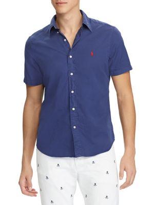 Polo Ralph Lauren Slim-fit Cotton Twill Sport Shirt