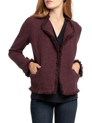 Nic+zoe Easy Blues Cotton-blend Jacket