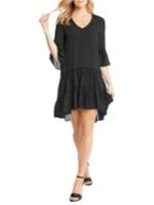 Karen Kane Tiered Ruffled Hem Dress