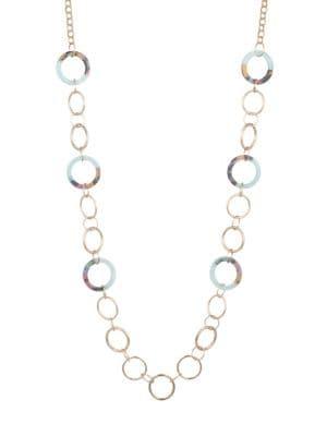 Trina By Trina Turk Meet Me In Malibu Goldtone Necklace