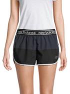 New Balance Colorblock Athletic Shorts