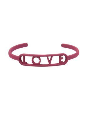 Bcbgeneration Affirmation Love Crystal Cuff Bracelet