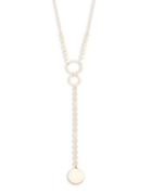 Design Lab Lord & Taylor Long Disc Y-necklace