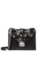 Michael Michael Kors Large Whitney Floral Leather Shoulder Bag