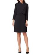 Tahari Arthur S. Levine 2-piece Wrap Jacket Dress Set