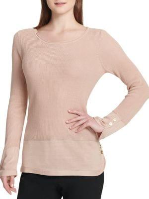 Calvin Klein Ribbed Pullover Sweater