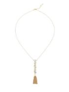 Sole Society Crystal, Dyed Quartz & Faux Pearl Tassel Pendant Necklace