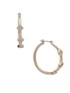 Ivanka Trump Crystal-embellished Hoop Earrings