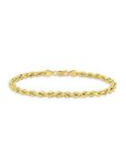 Sonatina 14k Yellow Gold Rope Bracelet