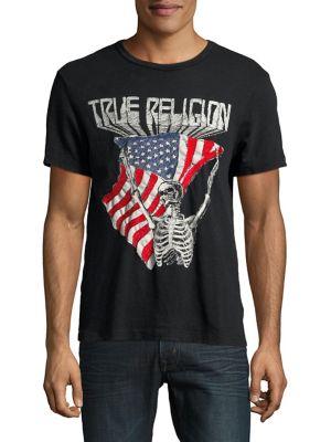 True Religion Born Free Short-sleeve Cotton Tee