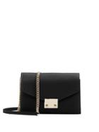 Mango Chain Faux Leather Crossbody Bag