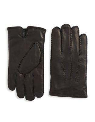 Polo Ralph Lauren Classic Cashmere-lined Leather Gloves