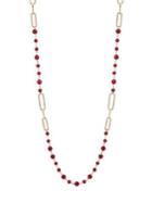 Ralph Lauren Crystal Single Strand Necklace