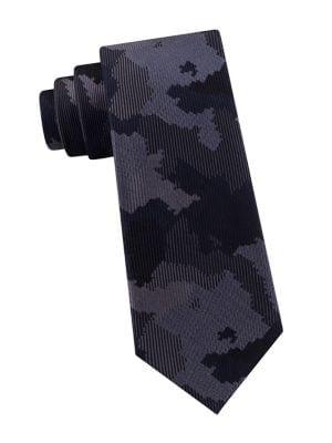 Michael Michael Kors Optical Camo Printed Tie