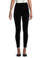 Karl Lagerfeld Paris High-rise Velvet Leggings