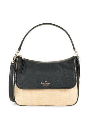 Kate Spade New York Jackson Street Straw Satchel