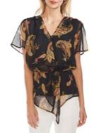 Vince Camuto Oasis Paisley Spice Blouse