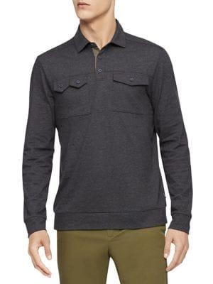 Calvin Klein Long-sleeve Rugby Shirt