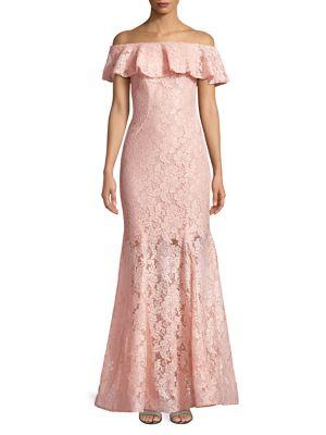 Xscape Lace Mermaid Dress