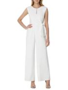 Tahari Arthur S. Levine Side Tie Jumpsuit