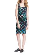 Tracy Reese Dotted Silk Blend Dress