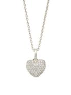 Nadri Small Pave Heart Necklace