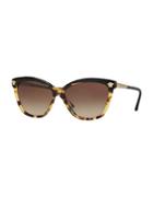 Versace 57mm Cat-eye Sunglasses, 0ve4313