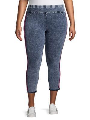 Marc New York Performance Plus Side-stripe Jeggings