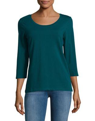 Lord & Taylor Cotton-blend Tee