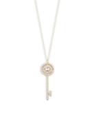 Design Lab Lord & Taylor Crystal Key Pendant Necklace