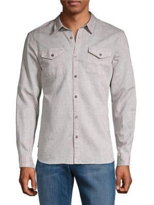 John Varvatos Foster Army Shirt