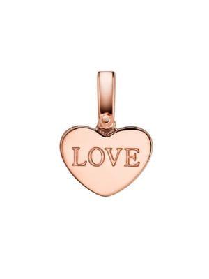 Michael Kors Sterling Silver Love Heart Charm