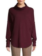 Lord & Taylor Cowlneck Stretch Sweater