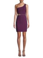 Likely One Shoulder Studded Sheath Dress