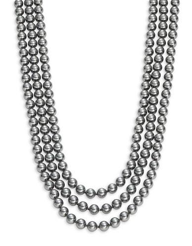 Nadri Three-row Simulated Faux Pearl Necklace- 18 In.