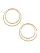 French Connection Double Frontal Hoop Earrings