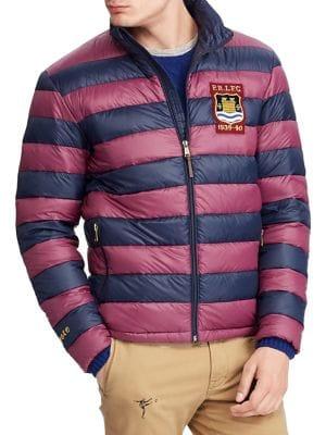 Polo Ralph Lauren Striped Packable Down Jacket