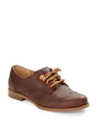 Sperry Devon Leather Lace-up Oxfords -brown