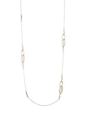 Carolee Goldplated And Cubic Zirconia After The Party Station Necklace