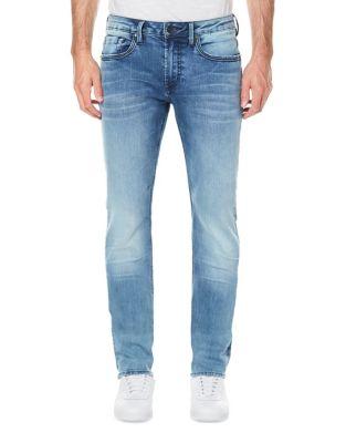 Buffalo David Bitton Ash-x Slim-fit Faded Jeans